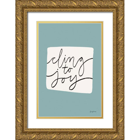 Calm Home I Gold Ornate Wood Framed Art Print with Double Matting by Thorns, Becky