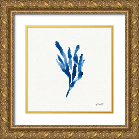 Deep Sea Botanical I Gold Ornate Wood Framed Art Print with Double Matting by Tavoletti, Anne