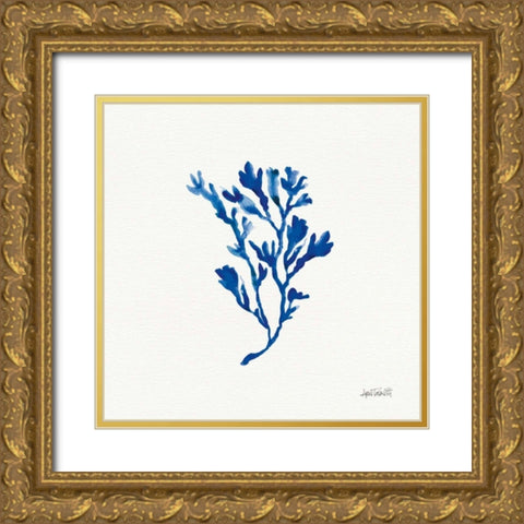 Deep Sea Botanical II Gold Ornate Wood Framed Art Print with Double Matting by Tavoletti, Anne