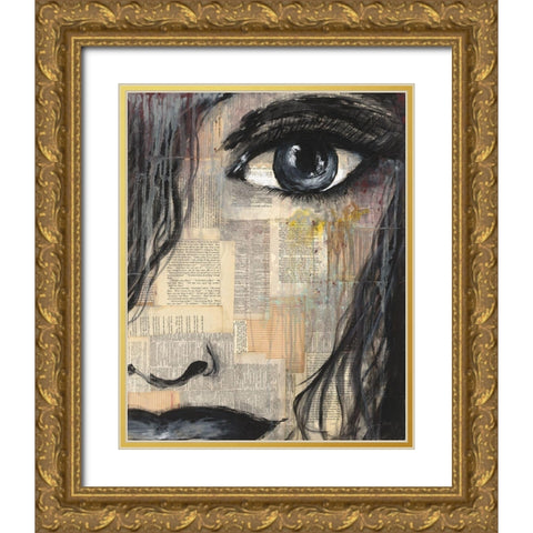 Eye of the Beholder II Gold Ornate Wood Framed Art Print with Double Matting by Courtney, Prahl