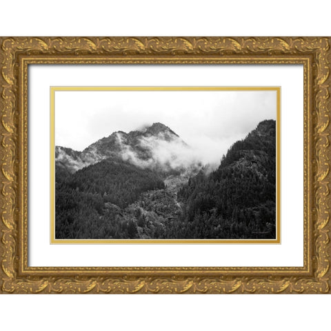 North Cascades I Gold Ornate Wood Framed Art Print with Double Matting by Marshall, Laura