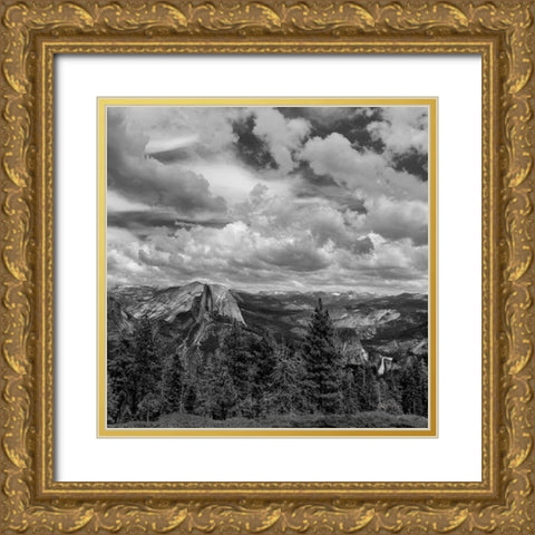 Yosemite IV Gold Ornate Wood Framed Art Print with Double Matting by Eichman, Andre