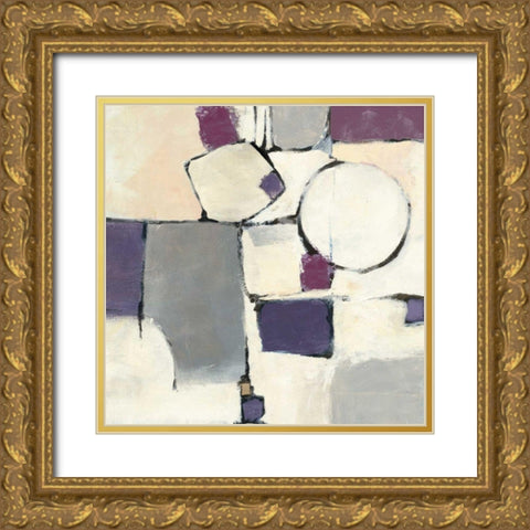 White Out I Gold Ornate Wood Framed Art Print with Double Matting by Schick, Mike