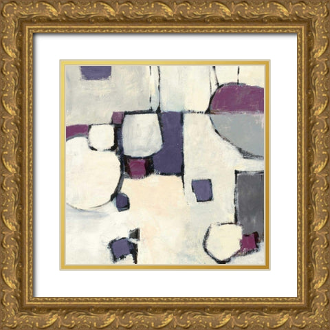 White Out II Gold Ornate Wood Framed Art Print with Double Matting by Schick, Mike