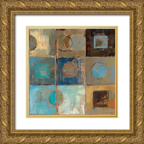 Pass Way III Gold Ornate Wood Framed Art Print with Double Matting by Vassileva, Silvia