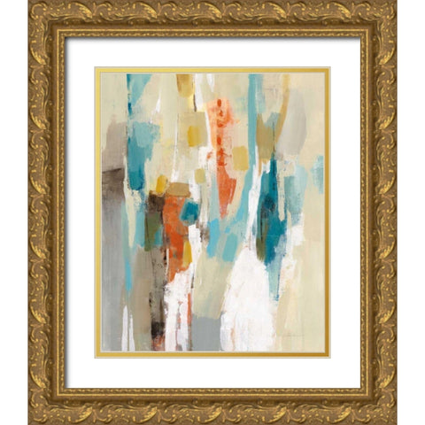 Steps on Sand II Gold Ornate Wood Framed Art Print with Double Matting by Vassileva, Silvia