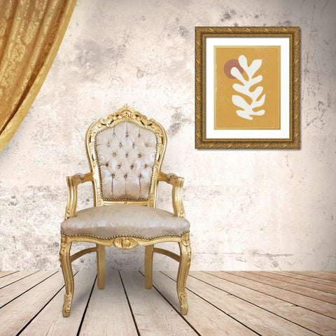 Matisse Homage I Gold Ornate Wood Framed Art Print with Double Matting by Hershey, Moira