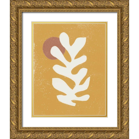 Matisse Homage I Gold Ornate Wood Framed Art Print with Double Matting by Hershey, Moira