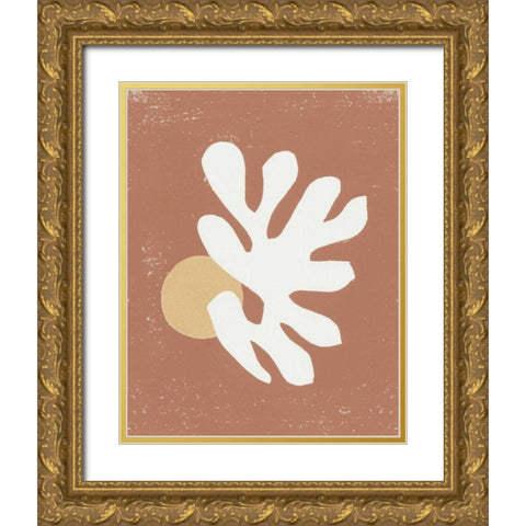 Matisse Homage III Gold Ornate Wood Framed Art Print with Double Matting by Hershey, Moira