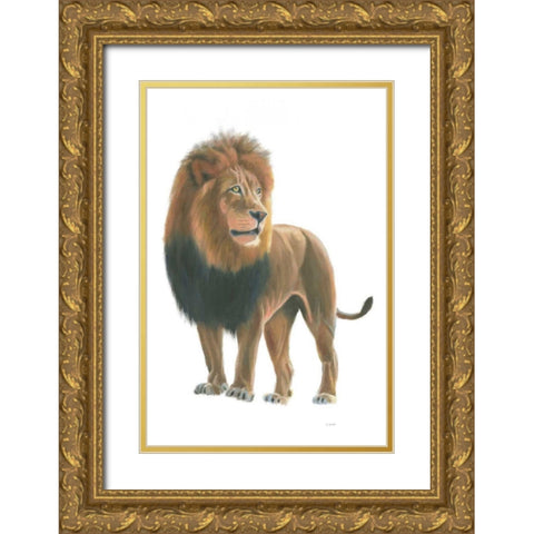 Wild and Free I Gold Ornate Wood Framed Art Print with Double Matting by Wiens, James