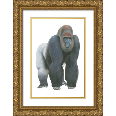 Wild and Free II Gold Ornate Wood Framed Art Print with Double Matting by Wiens, James