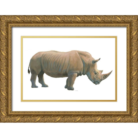 Wild and Free III Gold Ornate Wood Framed Art Print with Double Matting by Wiens, James