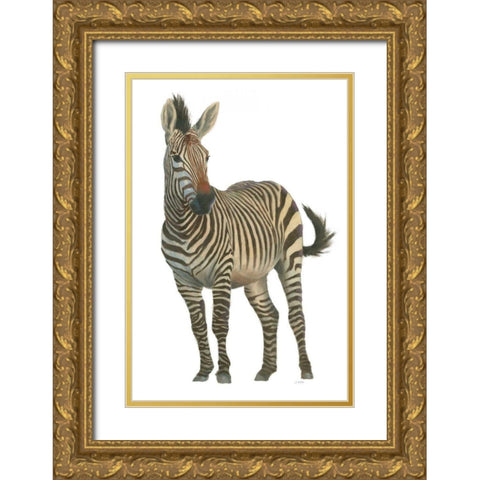 Wild and Free VI Gold Ornate Wood Framed Art Print with Double Matting by Wiens, James