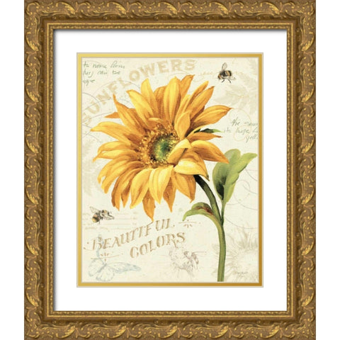 Under the Sun II Gold Ornate Wood Framed Art Print with Double Matting by Audit, Lisa