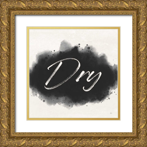 Laundry Splash II Gold Ornate Wood Framed Art Print with Double Matting by Aiken, Jess