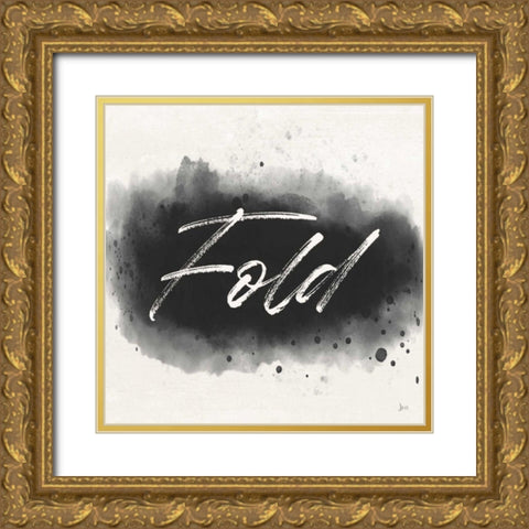 Laundry Splash III Gold Ornate Wood Framed Art Print with Double Matting by Aiken, Jess