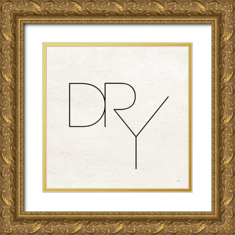 Wash Dry Fold II Gold Ornate Wood Framed Art Print with Double Matting by Aiken, Jess