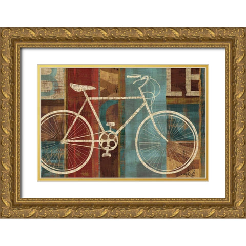 Breaking Away Gold Ornate Wood Framed Art Print with Double Matting by Mullan, Michael