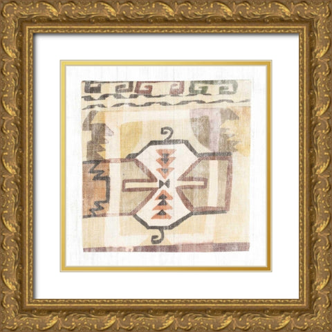 Fragments from Afar III Gold Ornate Wood Framed Art Print with Double Matting by Wild Apple Portfolio