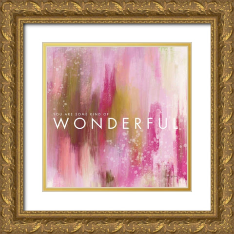 Wonderful Gold Ornate Wood Framed Art Print with Double Matting by Charro, Mercedes Lopez