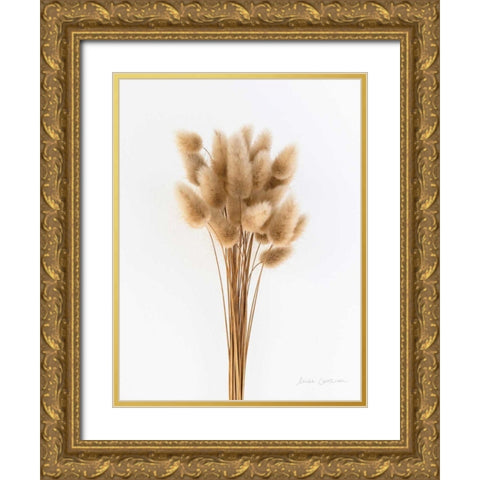 Dried Bouquet I Gold Ornate Wood Framed Art Print with Double Matting by Catterall, Elise