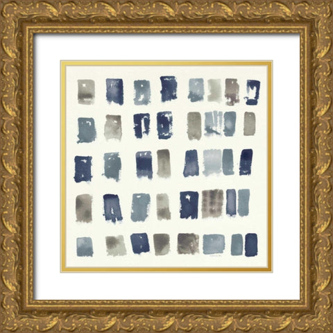 Pas Parfait III Neutral Gold Ornate Wood Framed Art Print with Double Matting by Novak, Shirley