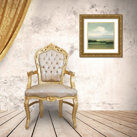View from the Top Gold Ornate Wood Framed Art Print with Double Matting by Purinton, Julia