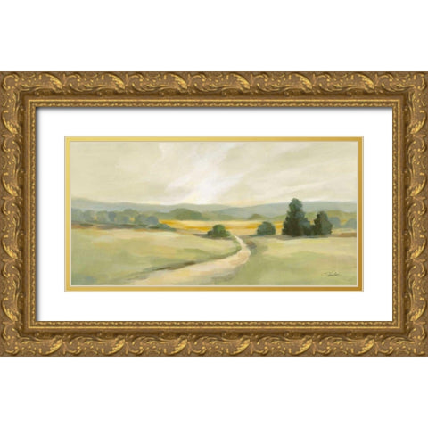 Sage Hills Gold Ornate Wood Framed Art Print with Double Matting by Vassileva, Silvia