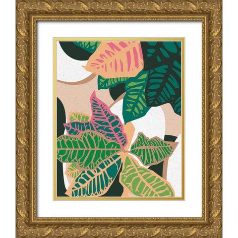 Green House I Gold Ornate Wood Framed Art Print with Double Matting by Gallagher, Megan