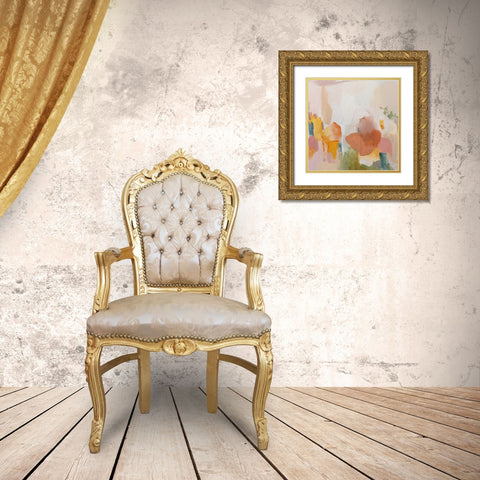 Sonoran Summer Gold Ornate Wood Framed Art Print with Double Matting by Munger, Pamela