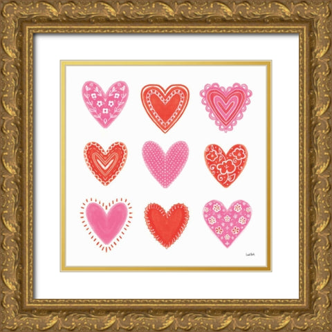 Kindness IV Gold Ornate Wood Framed Art Print with Double Matting by York, Leah