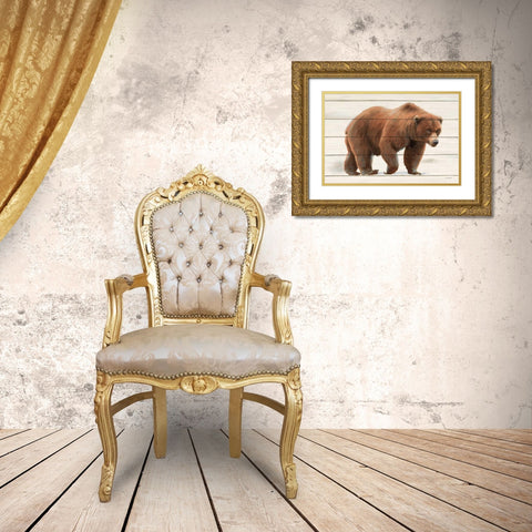 Northern Wild I on Wood Gold Ornate Wood Framed Art Print with Double Matting by Wiens, James