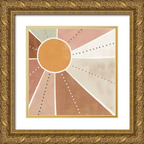 Botanical Form VI Gold Ornate Wood Framed Art Print with Double Matting by Charron, Veronique