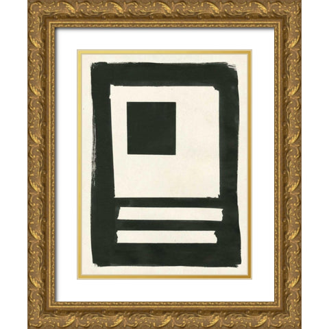Portal II Gold Ornate Wood Framed Art Print with Double Matting by Hershey, Moira