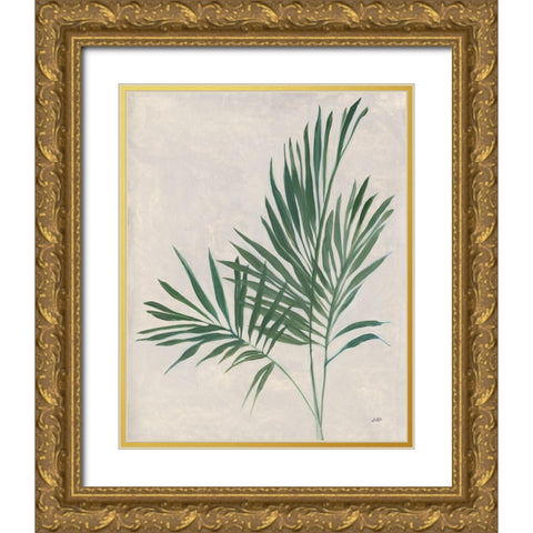 Palm Botanical IV Gold Ornate Wood Framed Art Print with Double Matting by Purinton, Julia