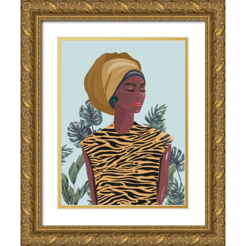 Strength and Beauty I Gold Ornate Wood Framed Art Print with Double Matting by Escalante, Omar