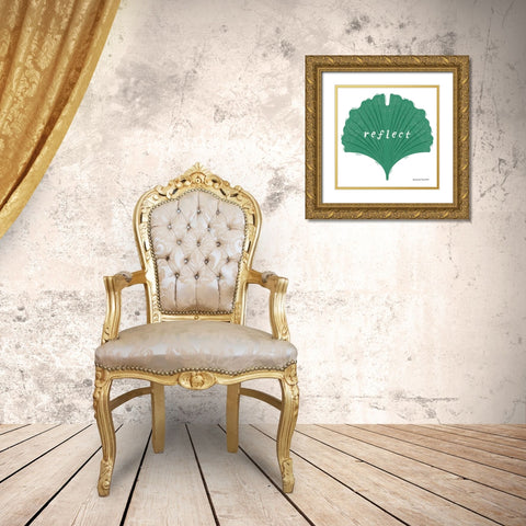 Nature Sanctuary IV Gold Ornate Wood Framed Art Print with Double Matting by Snowdon, Alexandra