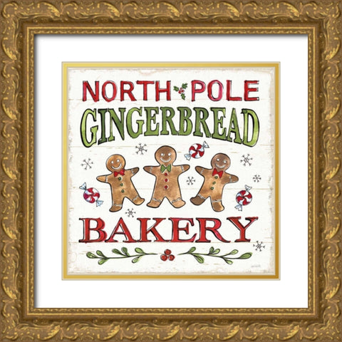 Christmas Treats III Gold Ornate Wood Framed Art Print with Double Matting by Tavoletti, Anne