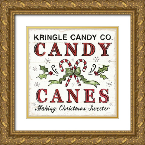 Christmas Treats V Gold Ornate Wood Framed Art Print with Double Matting by Tavoletti, Anne