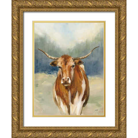Spirit of the West II Gold Ornate Wood Framed Art Print with Double Matting by Purinton, Julia