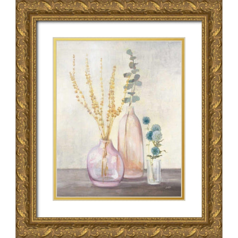 Autumn Greenhouse III Gold Ornate Wood Framed Art Print with Double Matting by Purinton, Julia