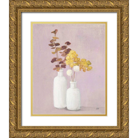 Autumn Greenhouse VI Gold Ornate Wood Framed Art Print with Double Matting by Purinton, Julia