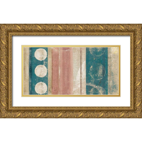 Bora Eventide Gold Ornate Wood Framed Art Print with Double Matting by Silva, Roque