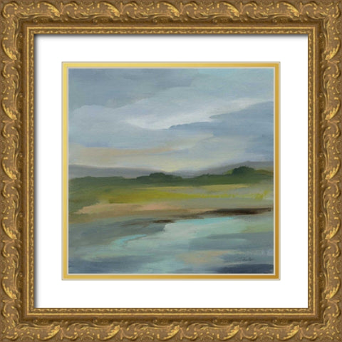 Clouds and Shadows Gold Ornate Wood Framed Art Print with Double Matting by Vassileva, Silvia