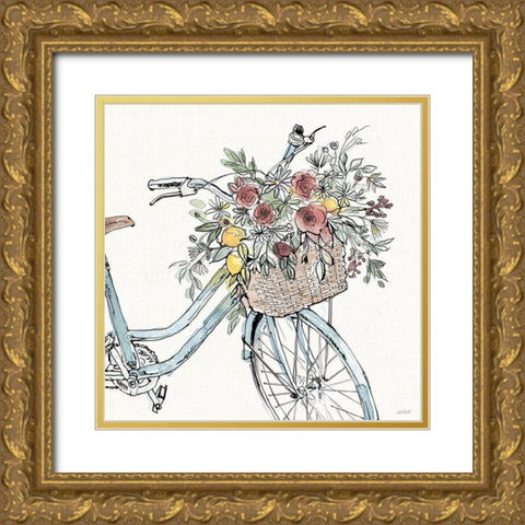 Farmhouse Flea Market XI Gold Ornate Wood Framed Art Print with Double Matting by Tavoletti, Anne