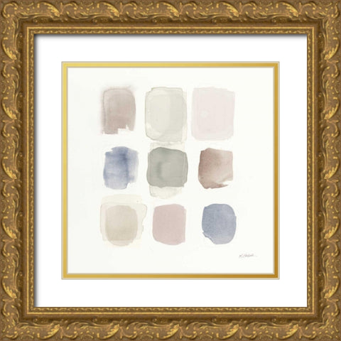 Natural Haze Gold Ornate Wood Framed Art Print with Double Matting by Schick, Mike