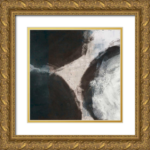 Newgrange Gold Ornate Wood Framed Art Print with Double Matting by Wild Apple Portfolio