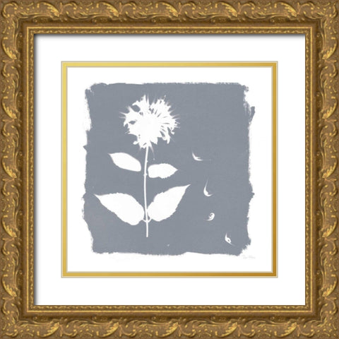 Nature by the Lake Flowers II Neutral Gold Ornate Wood Framed Art Print with Double Matting by Rhue, Piper