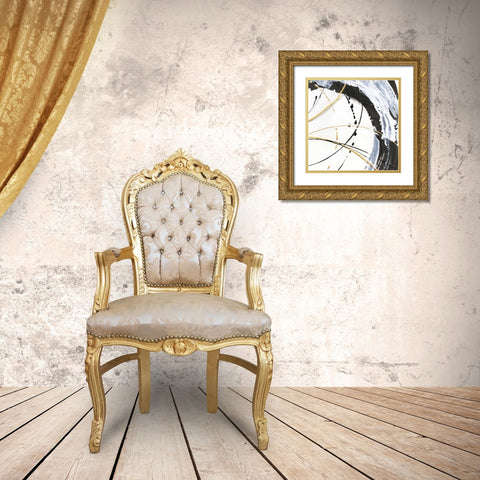 Continuum II Gold Ornate Wood Framed Art Print with Double Matting by Paschke, Chris