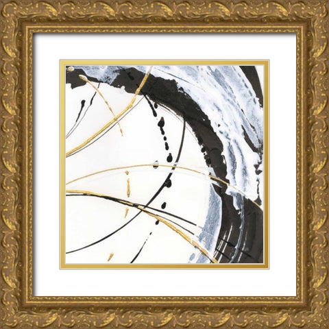 Continuum II Gold Ornate Wood Framed Art Print with Double Matting by Paschke, Chris